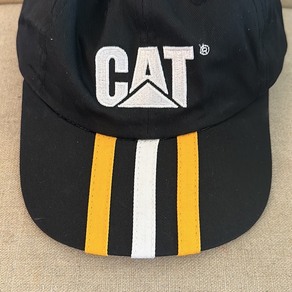 Cat Caterpillar Striped SnapBack Adjustable Baseball Hat Cap Black One Size - Picture 3 of 10